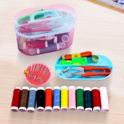 Hộp Kim Chỉ May Đồ Đa Năng Tiện Dụng 55 Món Phụ Kiện May Vá, Hộp Kim Chỉ Gia Đình Tiện Dụng