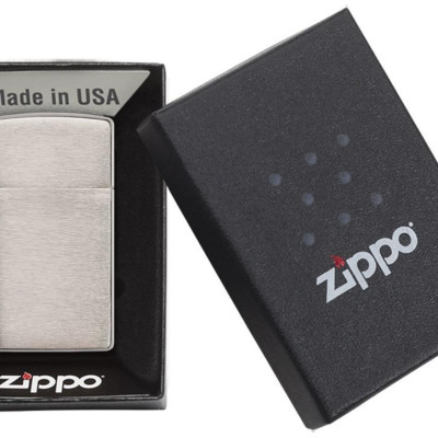 Bật Lửa Zippo Slim Brushed Chrome 1600