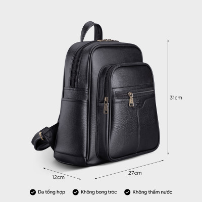 Balo Lata ( Thời trang nữ tiện lợi cỡ lớn - Balo da BAL40 )