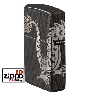  Bật lửa Zippo 46260 Lucky Dragon Design - Chính hãng 100%