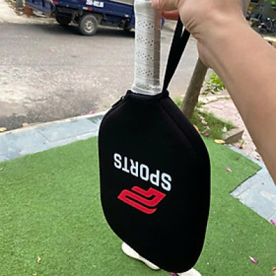 Túi đựng vợt Pickleball Túi Chống Sốc, Bảo Vệ Mặt Vợt, Khóa Zip 3 Lớp, Chất Liệu Polyester Cao Cấp