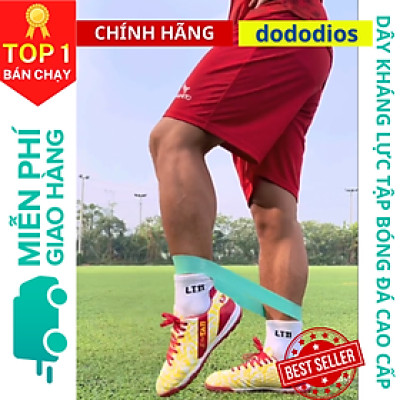 Bộ 5 Dây kháng lực đá banh cho nam, đá banh lực mạnh - Dây tập sút đá bóng - Hàng Chính Hãng DoDoDios