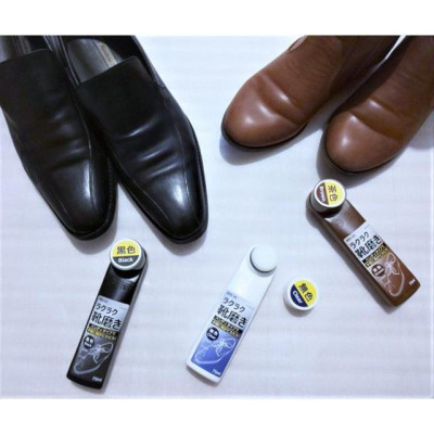 Xi đánh và làm bóng giày màu nâu NHẬT BẢN