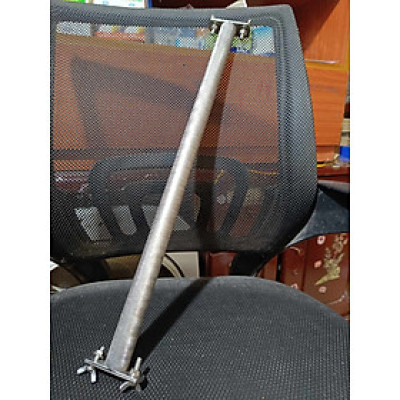 1 cây đậu mài móng inox dài 50cm (đường kính 2.5cm) có pass 2 bên lắp vào lồng cho chim đậu (siêu bền)