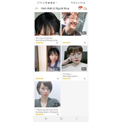 Tóc giả nữ tomboy️ cao cấp- tặng lưới chùm tóc