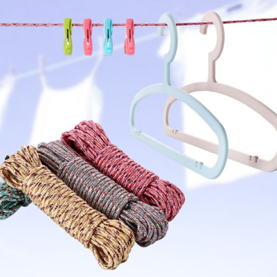 Dây Dù 10m Dùng Để Phơi Quần Áo , Cắm Trại Du Lịch Dã Ngoại GroFa ( Giao màu ngẫu nhiên)