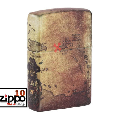 Bật lửa Zippo 49355 Zippo Pirate Ship Design - Chính hãng 100%