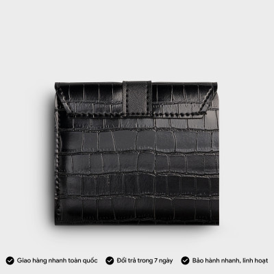 Ví Yuumy ( Thời trang nữ gấp gọn họa tiết vân đá - Ví da Seasand YV102 )