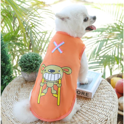 Áo Thun Ba lỗ cho Chó Mèo, Mỏng, nhẹ, Áo cho Thú Cưng