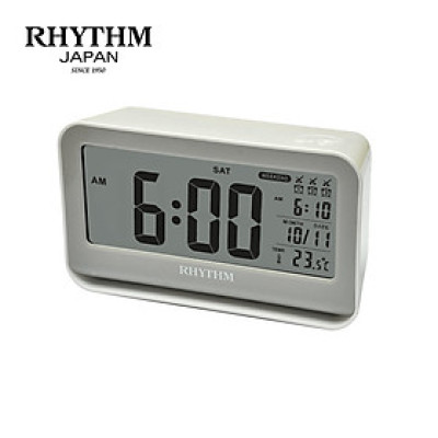 Đồng hồ Rhythm LCT097NR03 – KT 15.0 x 8.8 x 5.0cm / 190g. Vỏ nhựa. Dùng Pin.