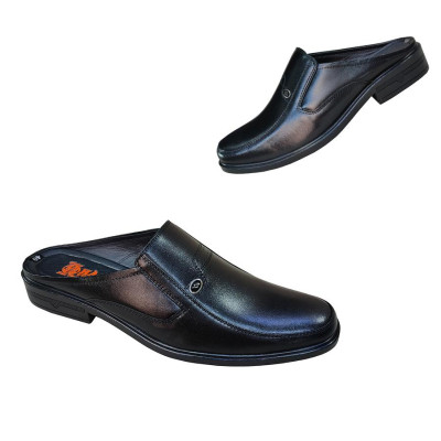 Dép bít mũi nam,Sabo nam HÀ NAM da bò thật cao cấp GSB20156