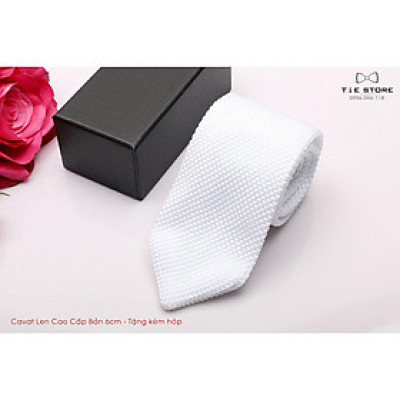 Cà Vạt Len Cao Cấp Bản  6Cm - Cavat Tự Thắt Kèm hộp Đủ Mẫu