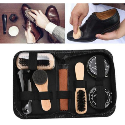 Bộ dụng cụ đánh giày, bộ xi đánh giày 7 món tiện lợi