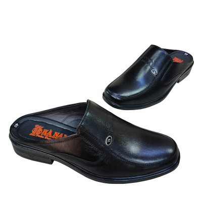 Dép bít mũi nam,Sabo nam HÀ NAM da bò thật cao cấp GSB20156