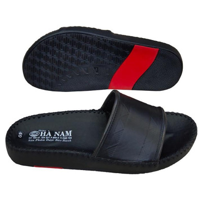 Dép Nam Quai Ngang Da Bò Thật TiTi ĐÔ Cao Cấp DNA2075d