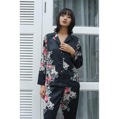 Baciami-Bộ Pijama Hoa Hồng