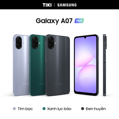 Điện Thoại Samsung Galaxy A07 (4/128GB), Màn Hình Lớn 6.7