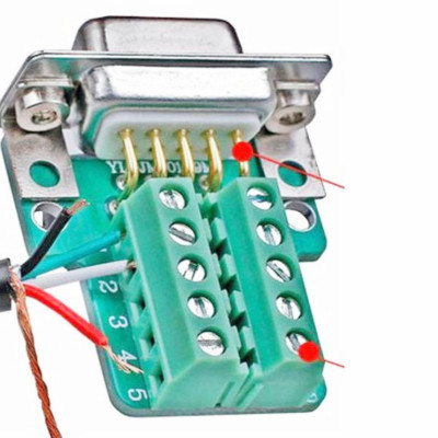 Đầu bấm DB9 đồng + Vỏ ốp kim loại YL-JM001-9F hãng HD-LINK. HÀNG CHÍNH HÃNG