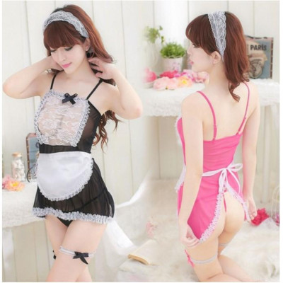 Đầm Cosplay hầu gái gợi cảm