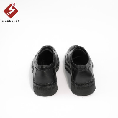 Giày Doctor Da Bò Full Đen SIGOURNEY Trẻ Trung Nam Tính SDR-03 Bảo Hành 18 Tháng