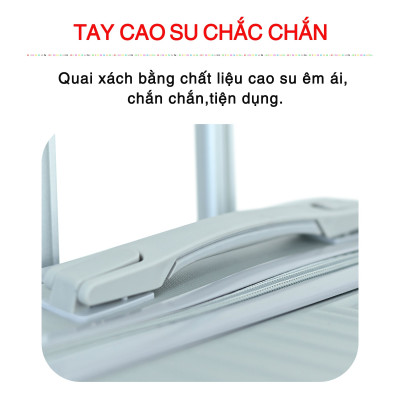 Valy du lịch valy kéo cao cấp size 20inch màu xanh rêu KINGSUN-KS 218