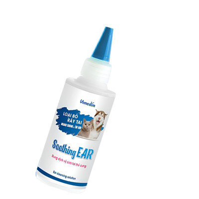 Nước vệ sinh tai cho chó mèo Vemedim Soothing Ear
