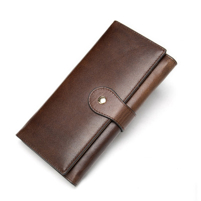 Ví Da Bò Cầm Tay Dáng Dài Thời Trang cao cấp Cho Nữ phong cách châu âu