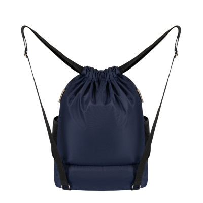 Balo dây rút thể thao xanh đen Xbags Xb 6005, Chất liệu chống thấm nước hiệu quả, Chống tia UV