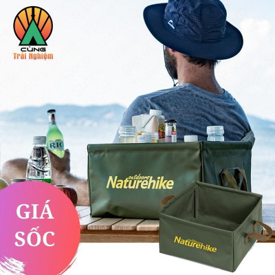 Xô Vuông Du Lịch Cắm Trại gấp Gọn Naturehike NH19SJ007