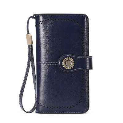 Ví Da Bò Cầm Tay Dáng Dài Thời Trang cao cấp Cho Nữ phong cách mới