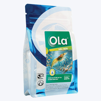 OLA SIÊU MEN: Vi sinh cao cấp kiểm soát tảo và Vibrio, tạo màu nước đẹp cho ao, hấp thu nhanh khí độc