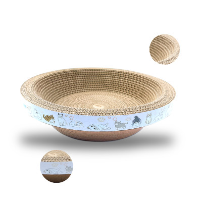 Bàn Cào Móng Cho Mèo Hình Hoa - Hình Con Cua - Kèm Banh Lục Lạc Chớp Đèn