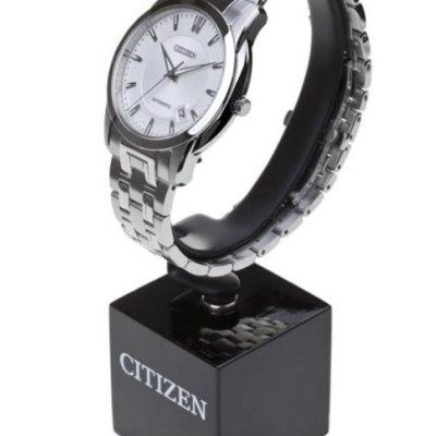 Đồng Hồ Nam Citizen Dây Thép Không Gỉ NB0020-55B - Mặt Bạc (Sapphire)