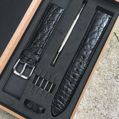 Dây Da Đồng hồ Cá sấu Xuất Khẩu 