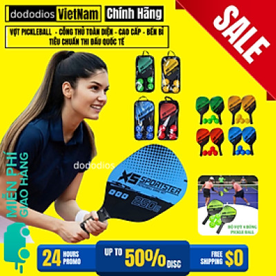 VỢT PICKLEBALL T700 PRO CAO CẤP. CÔNG THỦ TOÀN DIỆN PHÙ HỢP MỌI LỨA TUỔI