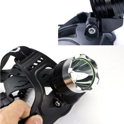 Đèn pin SIÊU SÁNG đội đầu dùng 2 pin 18650 ( Hàng Chính Hãng )