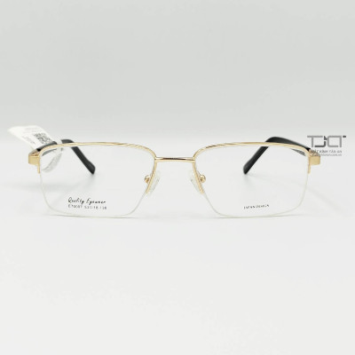 GỌNG KÍNH NAM, GỌNG KIMK LOẠI, PHOM VUÔNG CHUẨN, SANG TRỌNG, CHÍNH HÃNG ESSENTIALS E70007