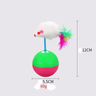 Đồ Chơi Bóng Lật Đật Tương Tác Phản Xạ Nhanh Cho Mèo 