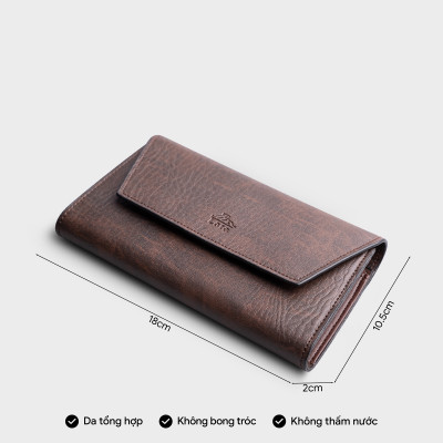 Ví Lata ( Thời trang nữ dáng cầm tay dáng dài - Ví da VN67 )