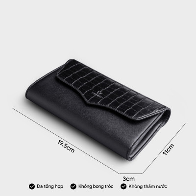 Ví Yuumy ( Thời trang nữ kiểu cầm tay dáng dài - Ví da Seasand YV87 )