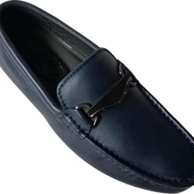 Giày Mọi Đế Âm Nam BIGGBEN Da Bò Thật Cao Cấp GM117