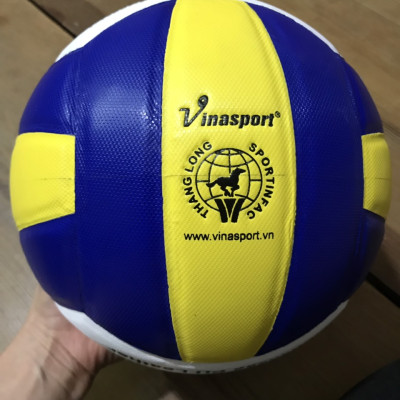 Quả bóng chuyền Thăng Long thi đấu VB7700 tặng kèm lưới đựng bóng+bim bơm bóng