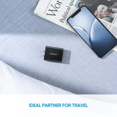 Ugreen UG60495CD122TK 18W Quick Charge 3.0 củ sạc nhanh cổng USB - HÀNG CHÍNH HÃNG