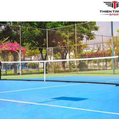 Trụ pickleball Vifa 303701P nặng 20kg, kích thước thép hộp vuông 40*40cm, đạt tiêu chuẩn,dễ dàng tháo lắp khi cần thiết