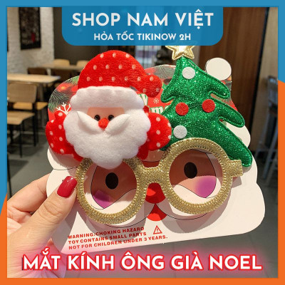 Mắt Kính, Cài Tóc Phong Cách Giáng Sinh Cho Người Lớn và Trẻ Em