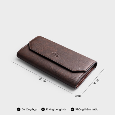 Ví Lata ( Thời trang nữ cầm tay dáng dài - Ví da VN69 )