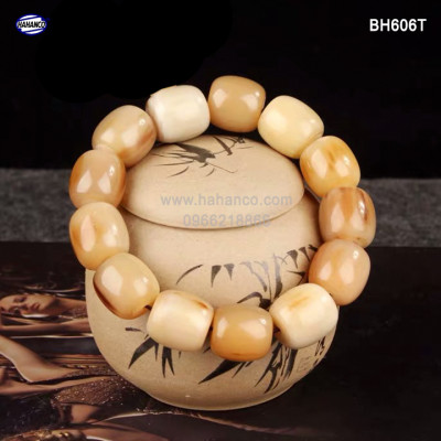 Vòng tay sừng đốt trúc (Đủ Size & Màu) BH606 - Phong Thủy - Phú quý và Tài Lộc - Bracelet of HAHANCO
