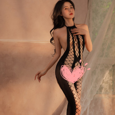 Bộ Bodysuit Lưới Toàn Thân Xẻ Đáy Táo Bạo, Tôn Dáng Tối Đa Và Khơi Gợi Sự Quyến Rũ Tự Nhiên C044