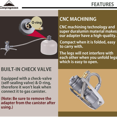 Phụ kiện giá đỡ bếp ga dã ngoại Campingmoon Z23-OD