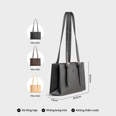 Túi Yuumy ( Thời trang nữ kiểu dáng thanh lịch size 24 - Túi đeo vai da Bergen YN269 )